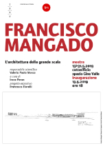 Francisco Mangado, L'architettura della grande scala, Venezia, IUAV