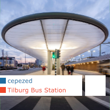 architectenbureau cepezed, Bus Station, Tilburg, Netherlands, IMd Raadgevende Ingenieurs, Atelier Quadrat, Nelissen Ingenieursbureau