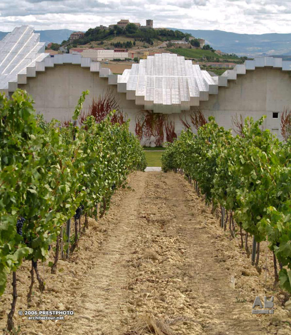 Santiago Calatrava, Bodega Ysios, winery, Laguardia, Rioja Alavesa, Basque Country, Euskadi