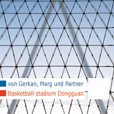 GMP von Gerkan Marg und Partner Basketball stadium in Dongguan