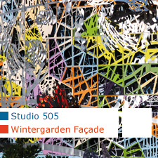 Studio 505 Wintergarden Facade Brisbane