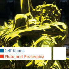 Pluto and Proserpina, Jeff Koons, Firenze, Florence, Piazza Signoria, Palazzo Vecchio