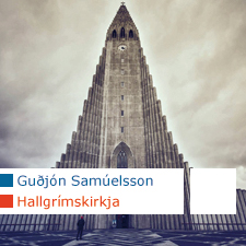 Guðjón Samúelsson, Hallgrímskirkja, Church of Iceland, Reykjavík, Iceland
