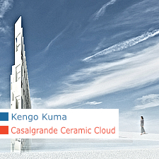 Kengo Kuma, Casalgrande Ceramic Cloud, CCC
