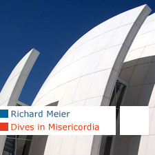 Richard Meier, Dives in Misericordia, Complesso parrocchiale di Dio Padre Misericordioso, Chiesa dell'anno 2000, Roma, Tor Tre Teste, Italy