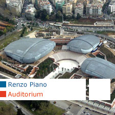Parco della Musica, Auditorium, Renzo Piano Building Workshop, Ove Arup & Partners, Studio Vitone, Rome, Roma