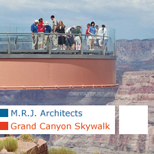 Grand Canyon Skywalk, Mark R. Johnson, M.R.J. Architects, Grand Canyon, Peach Springs, Arizona