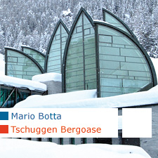 Tschuggen Bergoase, Mario Botta, Arosa, Switzerland